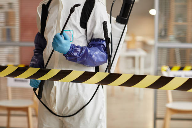 Professional Blood Cleanup technician working in Alice, TX